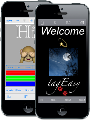 tagEasy iPhone images